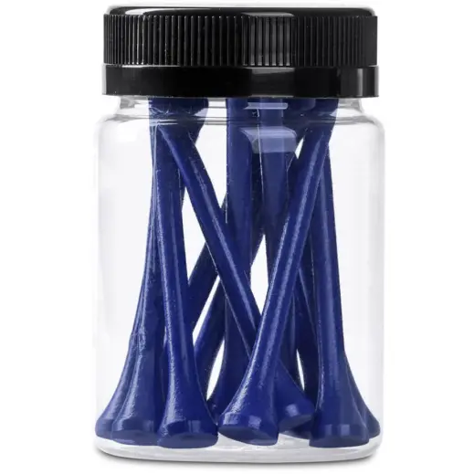 Altitude Swingstart Set of 12 Golf Tees Navy Jar
